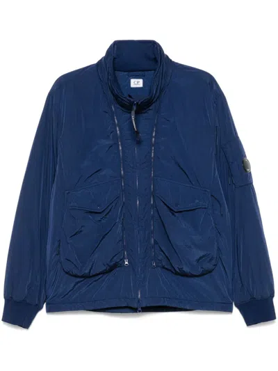 C.p. Company Chrome-r Padded Jacket In Blue