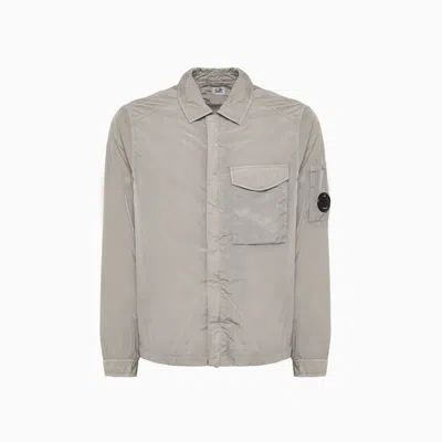 C.p. Company Cp Company Chrome-r Pocket Shirt In Grey