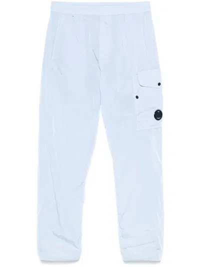 C.p. Company Chrome-r Regular Cargo Trousers In Blue