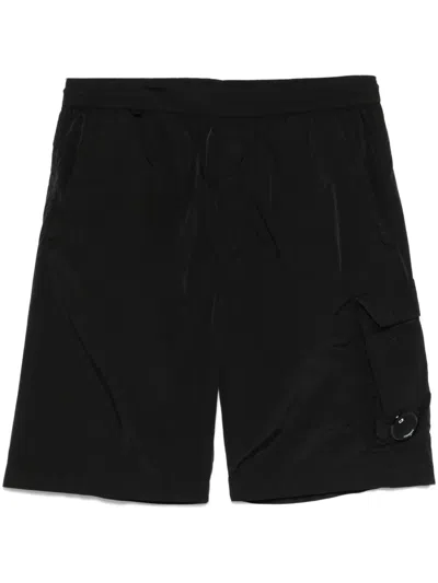 C.p. Company Black Shorts