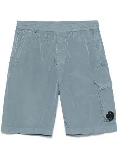 C.p. Company Chrome-r Shorts In Blue
