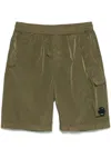 C.p. Company Chrome-r Shorts In Green