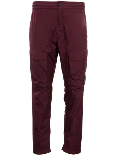 C.p. Company Chrome-r Track Pants In Red