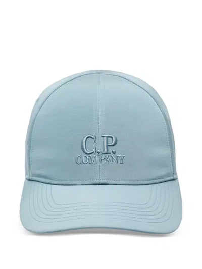 C.p. Company Chrome-r Goggle Cap In Blue