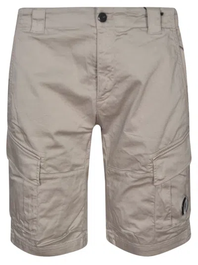 C.p. Company Classic Cargo Shorts In Goat