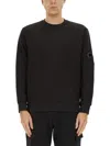 C.p. Company C.p.company Sweatshirt With Logo In Black
