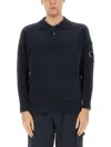 C.p. Company Classic Fit Knitted Polo
