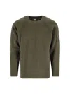 C.p. Company Classic Knit Sweater In Rich Green Hue In Green