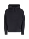 C.p. Company Classic Knit Sweater With Ribbed Cuffs And Hem In Black