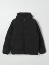 C.p. Company Coat  Kids Color Black In Schwarz