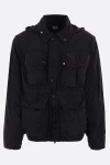C.p. Company Black Polyamide Jacket In Black