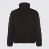 C.p. Company Coats Blacks And Greys In Brown