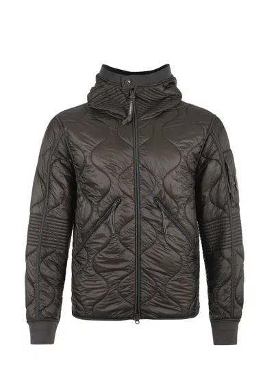 C.p. Company Coats In Green