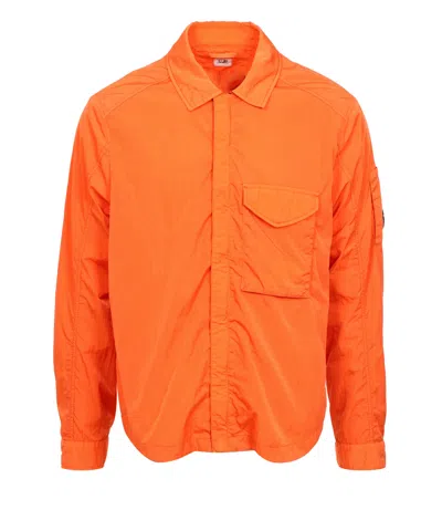 C.p. Company Coats In Orange