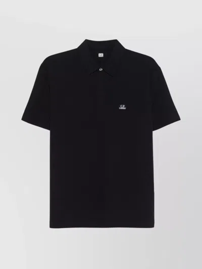C.P. COMPANY COLLARED POLO SHIRT SHORT SLEEVES