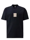 C.p. Company Logo T-shirt With Crew Neck And Short Sleeves In Black