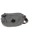 C.p. Company Compact Grey Polyamide Belt Bag In Gray