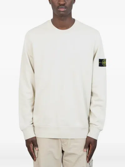 C.p. Company Sweatshirt Mit Kompass-patch In Brown