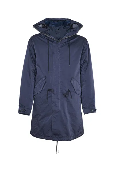 C.P. COMPANY CONCEALED HOODED PARKA