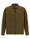 C.p. Company Contemporary Zip Closure Overshirt In Black