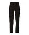 C.p. Company Corduroy Cargo Trousers In Black