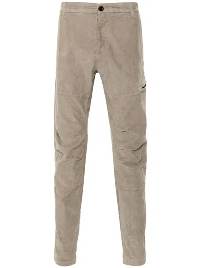 C.p. Company Tapered-hose Aus Cord In Neutrals