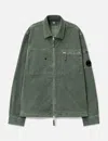 C.p. Company C.p.company Corduroy Shirt Jacket With Lens Detail