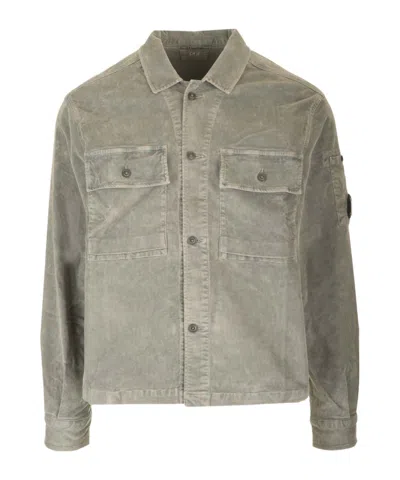 C.p. Company Shirt C. P. Company Men Color Sage In Green