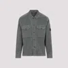 C.p. Company Corduroy Overshirt With Long Sleeves And Pockets In Gray