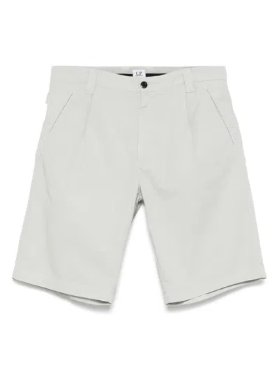 C.p. Company Cotton Bermuda Shorts In Gray