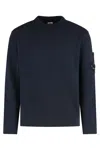 C.p. Company Cotton-blend Sweater In Blue