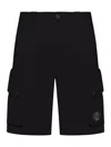 C.p. Company Short C. P. Company Men Color Black In Black