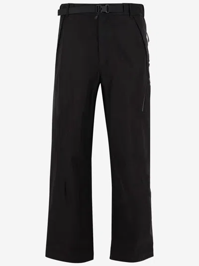 C.P. COMPANY COTTON CARGO PANTS WITH LOGO