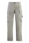 C.p. Company C.p.company Cotton Cargo-trousers In Gray