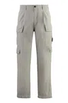 C.p. Company C.p.company Cotton Cargo-trousers In Grey