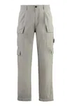 C.p. Company C.p.company Cotton Cargo-trousers In Grey
