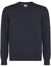 C.p. Company C.p.company Total Eclipse Cotton Sweaters In Black