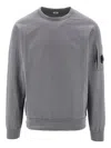 C.p. Company C.p.company Cotton Crewneck Sweatshirt In Grey