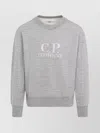 C.p. Company C.p.company Cotton Crewneck Sweatshirt In Grey