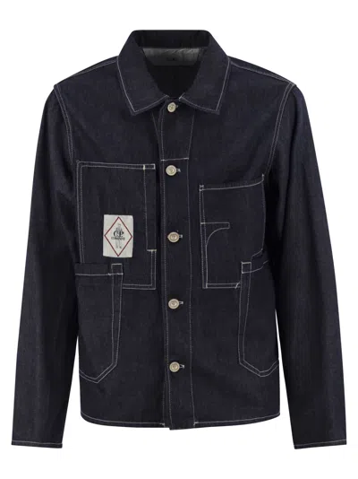 C.P. COMPANY COTTON DENIM JACKET