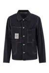 C.p. Company Cp Company Cotton Denim Jacket In Blue