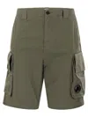 C.p. Company Cp Company Cotton Gabardine Shorts