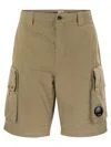 C.p. Company Cp Company Cotton Gabardine Shorts