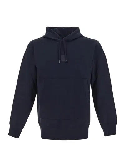 C.p. Company Cotton Hoodie In Blue