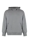 C.p. Company C.p.company Cotton Hoodie In Greystone Melange