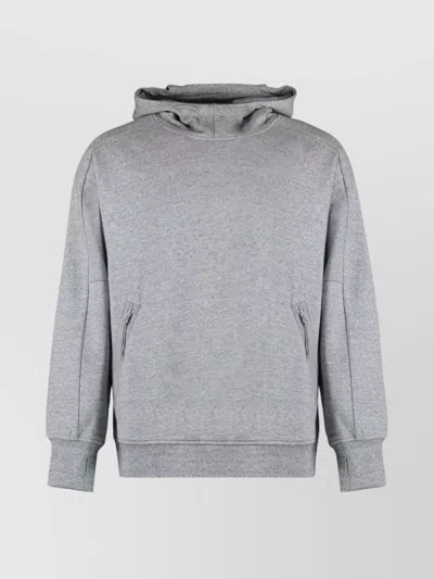 C.p. Company C.p.company Cotton Hoodie In Grey