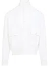 C.p. Company C.p.company Full Button Sweatshirt In White