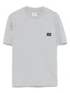 C.p. Company Logo-print Cotton T-shirt In Grey