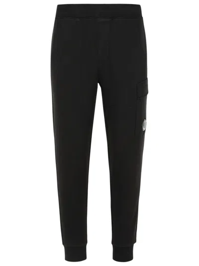 C.P. COMPANY C.P. COMPANY COTTON JOGGER PANTS WITH CUSTOMIZABLE FIT AND DISTINCTIVE APPLIQUÉ