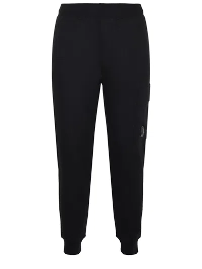 C.p. Company Cotton Jogging Pants In Black